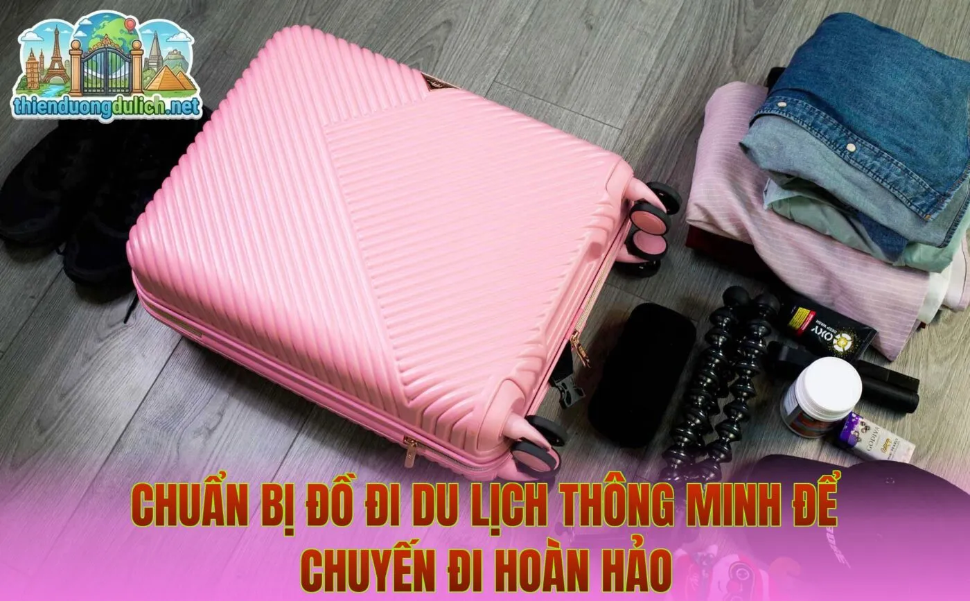 Chuẩn Bị Đồ Đi Du Lịch Thông Minh Để Chuyến Đi Hoàn Hảo