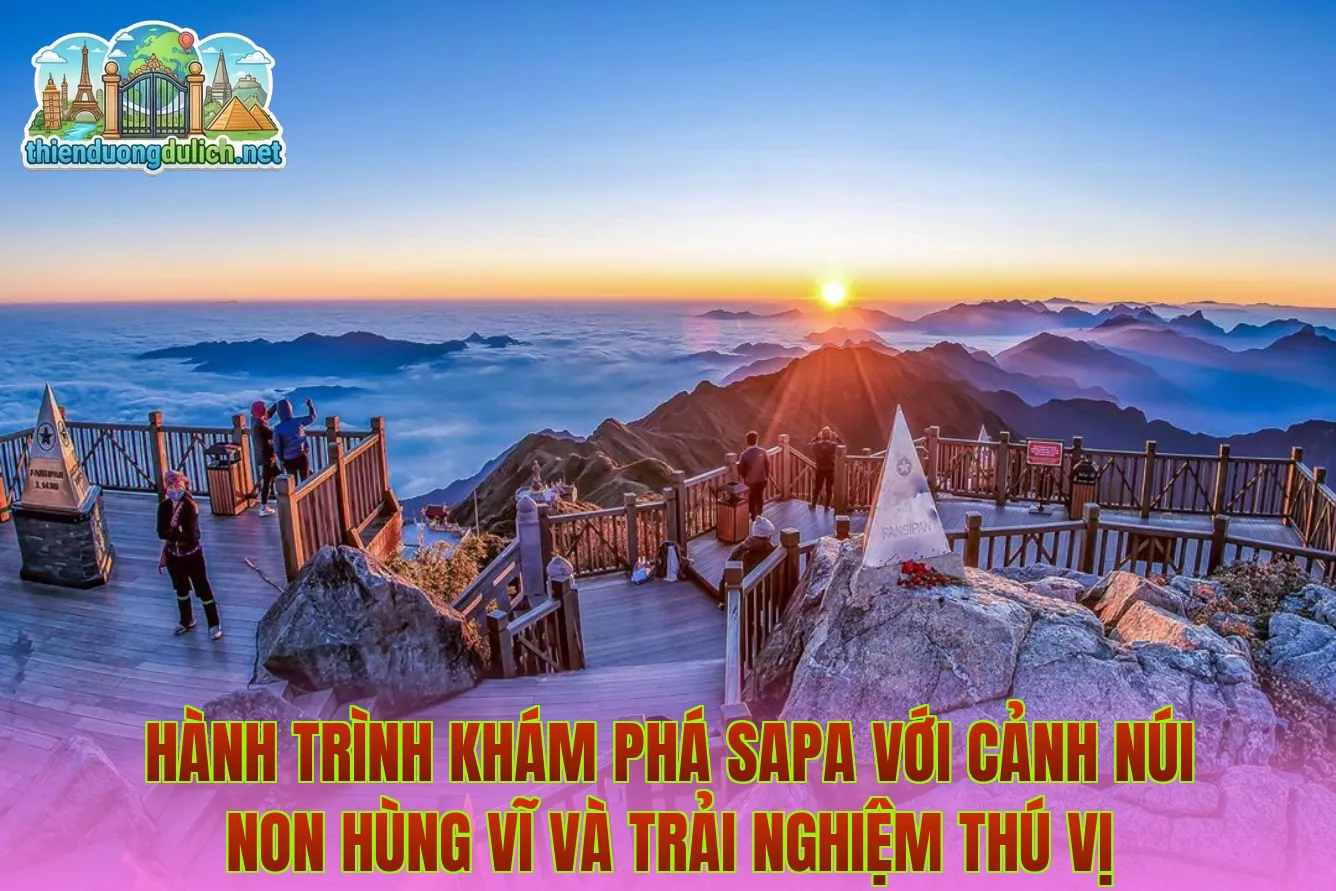 Hành trình khám phá Sapa với cảnh núi non hùng vĩ và trải nghiệm thú vị