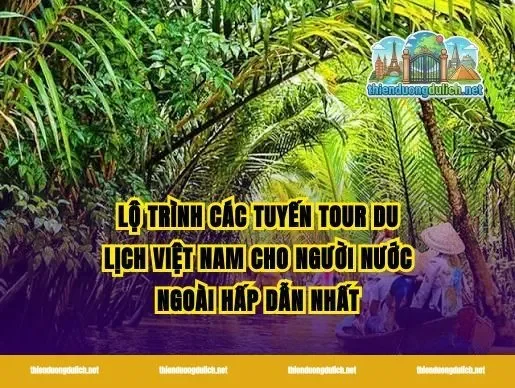 Lộ trình các tuyến tour du lịch Việt Nam cho người nước ngoài hấp dẫn nhất